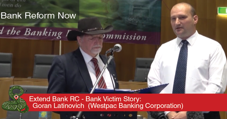 Bank Victims Horror Stories RC Goran Latinovich