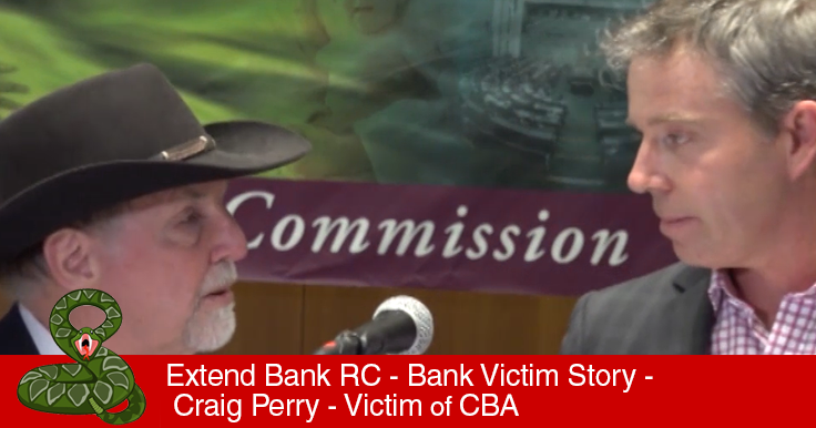 Craig Perry Victorian Farmer Bank Victims CBA
