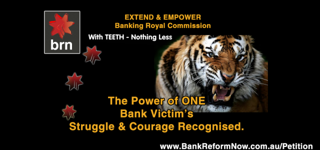 Support Bank Victims Extend Royal Commission